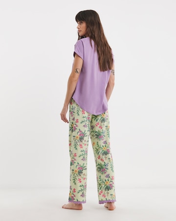 Joe Browns Garden Craft Pyjama Set Floral Print