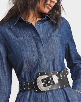 Western Studded Hip Belt