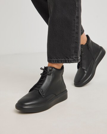 Heavenly Feet Petra Lace Up Boot Wide E Fit