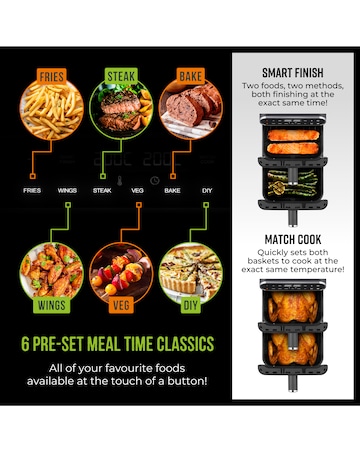 Tower Vortx 11L Twin Stack Air Fryer