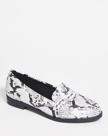 Flexi Sole Loafers Wide E Fit