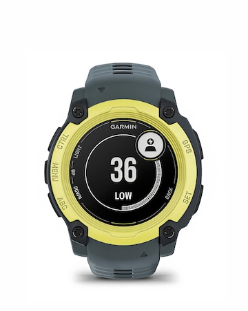 Limited Edition Garmin Instinct E 40mm Smart Watch - Electric Lime/Twlight