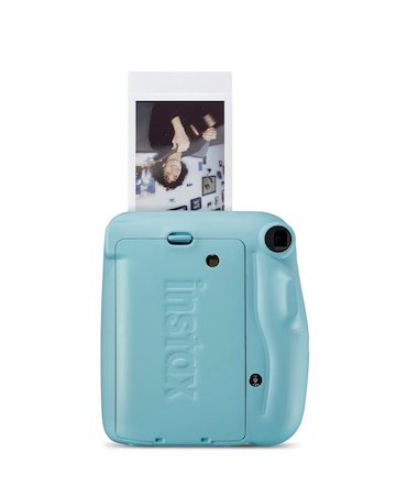Fujifilm Instax Mini 11 Instant Camera - Sky Blue and 10 Shot Pack Bundle