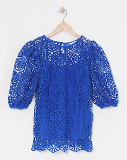 Joanna Hope Crochet Blouse