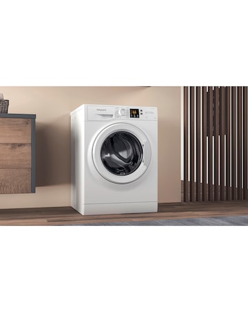 Hotpoint NSWM 864CWUKN, 8kg, 1600rpm Washing Machine - White