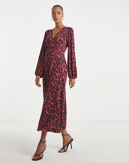 Soft Touch V Neck Tea Dress