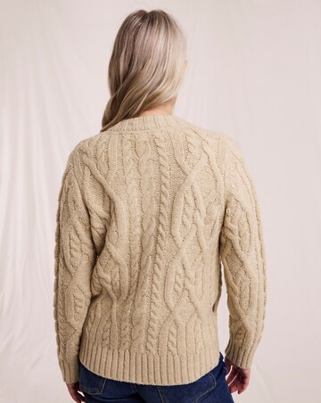 Julipa Cable Knitted Jacket