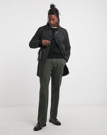 Twill Loose Fit Tapered Cargo Trouser