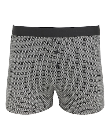 3 Pack Geo Printed Loose Boxers