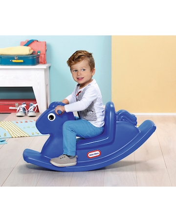 Little Tikes Blue Rocking Horse