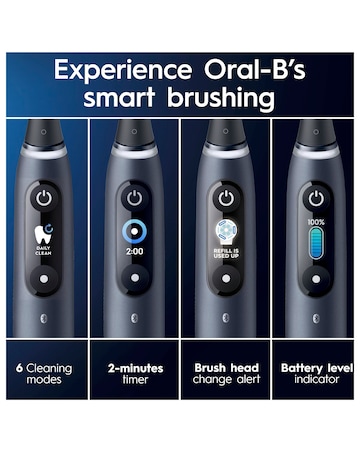 Oral-B iO8 Black Onyx (+ Zipper Case)