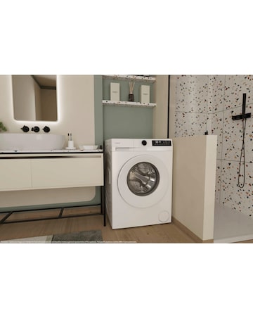 Candy Quick Pro GD 4108-80 10kg Washing Machine 1400 rpm - White + Installation