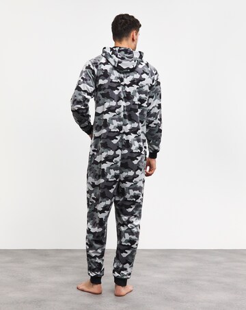 Camo Fleece Onesie