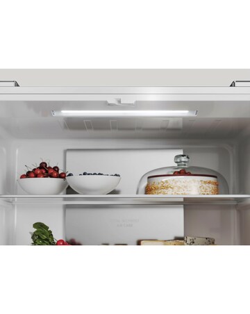 Hoover HHCR3818ENPL Non-Plumbed American Fridge Freezer Silver + Install