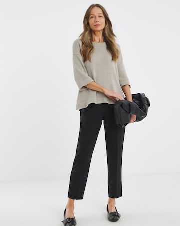 Value Essentials Cropped Tapered Leg Trousers