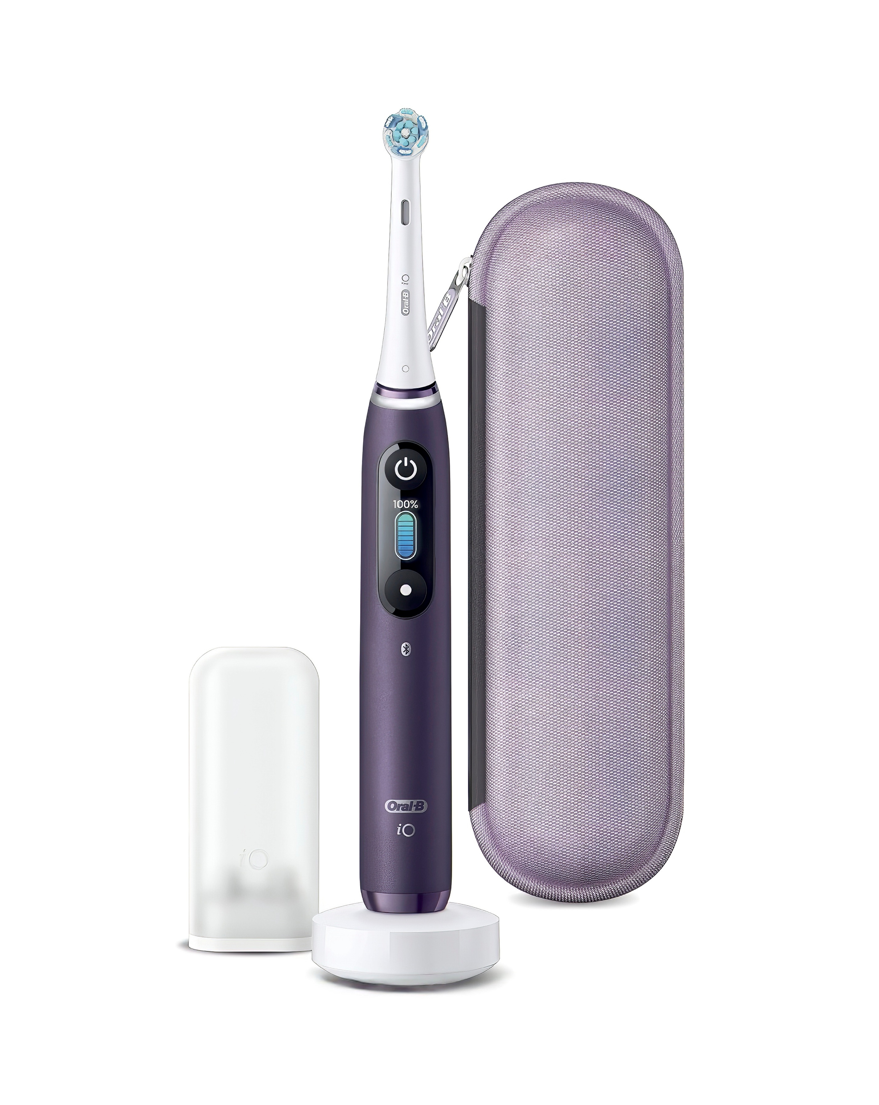 【新品】Oral-B iO Series 8 Violet Ametrine Oral-B iO Series 8 Electric Toothbrush with 3 Brush Heads