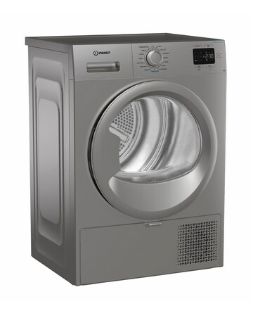 Indesit C YSD 82D SS UK 8kg Heat Pump Tumble Dryer - Silver