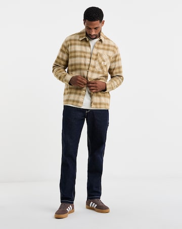 Dickies Forest Brushed Check Shirt - Light Beige