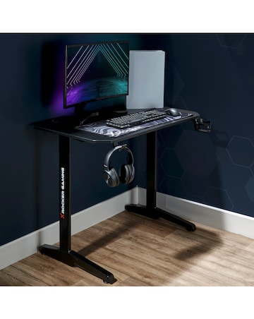 X Rocker Panther Esports Gaming Desk