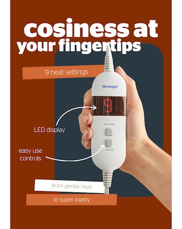 Silentight Luxury Super Cosy Heated Throw - Forest Green