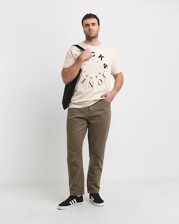 Jack & Jones Warrior 3 Pack Crew Neck T-Shirt