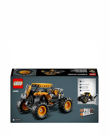LEGO Technic Monster Jam DIGatron Pull-Back Truck Toy Vehicle Playset 42199
