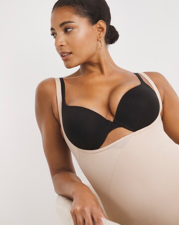 Miraclesuit Tummy Tuck Firm Control Wear Your Own Bra Bodybriefer Beige