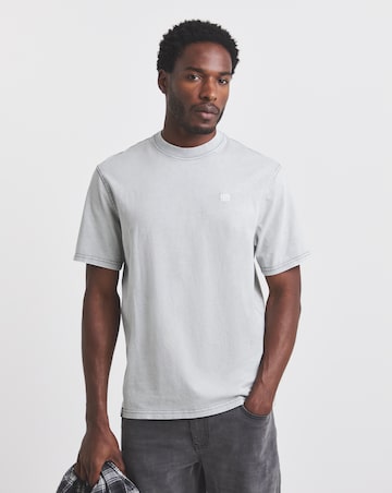 Union Garment Dyed T-Shirt-Grey