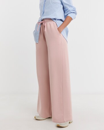 Blush Wide Leg Jogger