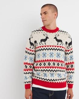 Christmas Fairisle Relaxed Fit Jumper