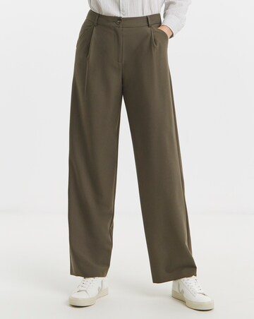 Black Tailored Wide Leg Trousers