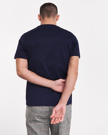 Premium 100% Mercerised T-Shirt- Navy