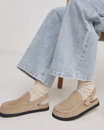 Madrid House Shoe Mules - Extra Wide Fit (EEE)