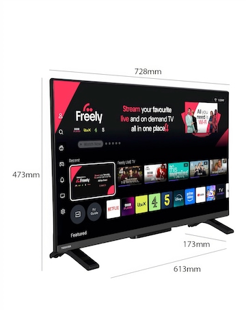 Toshiba 32WV2553DB 32in HD TV with Freely