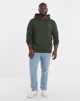Jack &amp; Jones Corp Logo Hoodie - Green