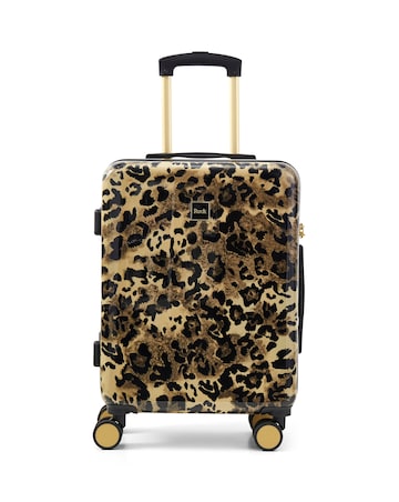 Rock Savannah Leopard Cabin Suitcase
