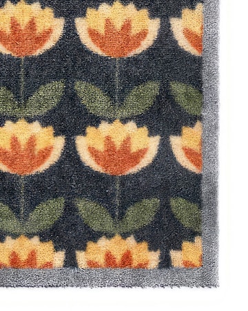 My Mat Retro Floral Washable Runner