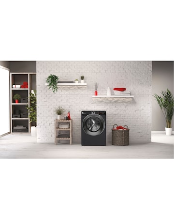 Hoover H-WASH 500 HW412AMBCB 12kg Washing Machine + Installation