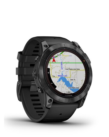 Garmin Fenix 7X Pro Solar Edition 51mm Smart Watch - Slate Grey with Black Band
