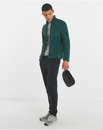 Microfleece Full Zip Jacket-Green