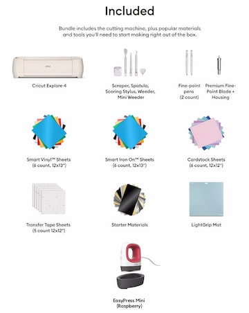 Cricut Explore 4 Deluxe Bundle