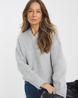 Re-luxe V Neck Jumper