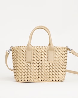 Mini Weave Tote Bag