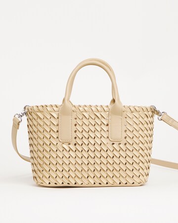 Mini Weave Tote Bag