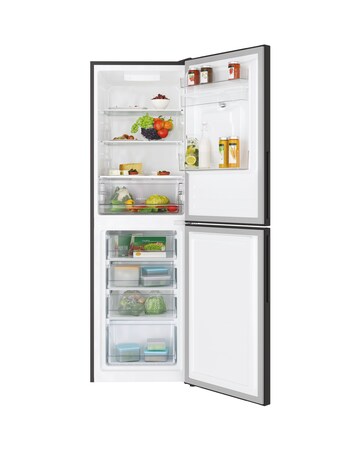 Candy CCT3L517EWBK-1 176cm High 50/50 Fridge Freezer - Black