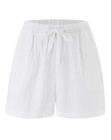 Pour Moi Double Cloth Short Sleeve Revere Pyjama Set