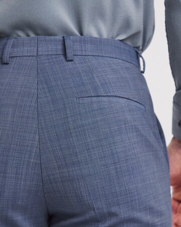 BOSS Blue Wool Mix Suit Trouser