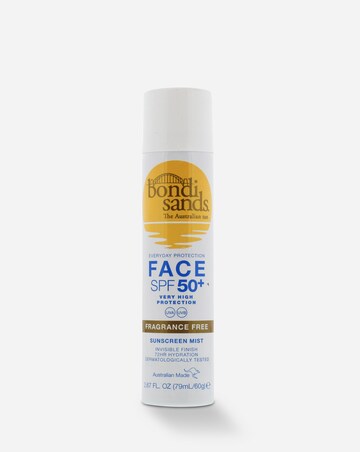 Bondi Sands SPF50+ Fragrance Free Face Mist 60g