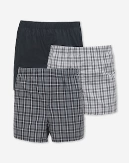 Jack &amp; Jones Woven Boxers 3 Pack