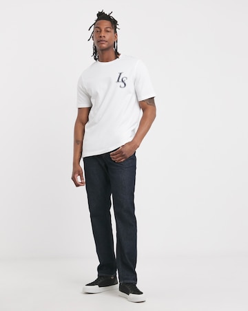Lyle & Scott Short Sleeve Back Graphic T-Shirt - White
